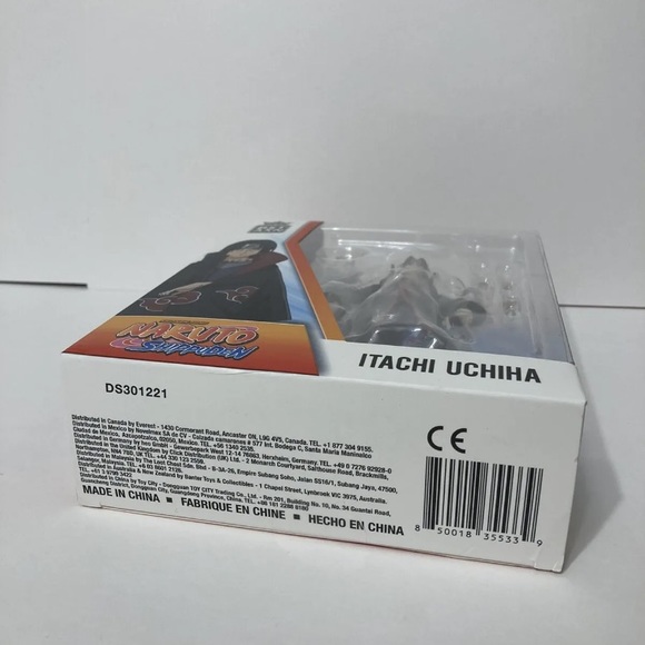 BST AXN Showmen Jump Naruto Shippuden ITACHI UCHIHA Loyal Subjects Wave 2 NEW - Picture 3 of 4